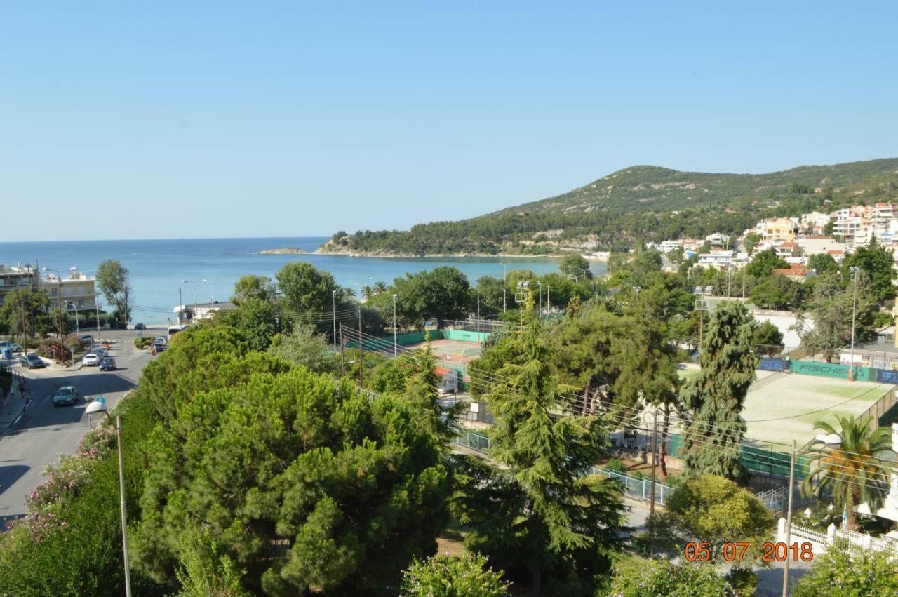 Katerina'S Sea View Apartment Kavala Bagian luar foto