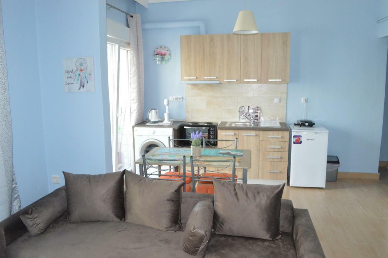 Katerina'S Sea View Apartment Kavala Bagian luar foto