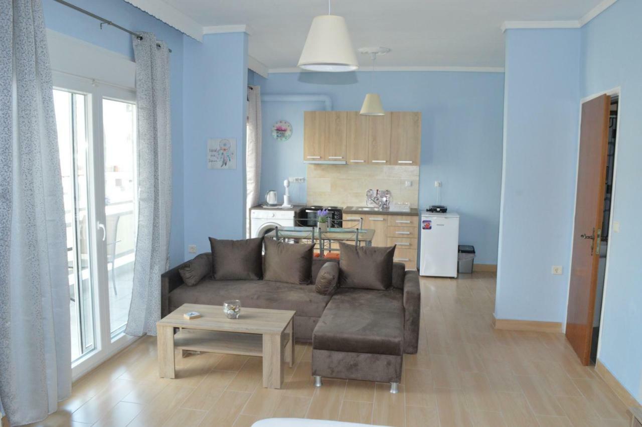 Katerina'S Sea View Apartment Kavala Bagian luar foto